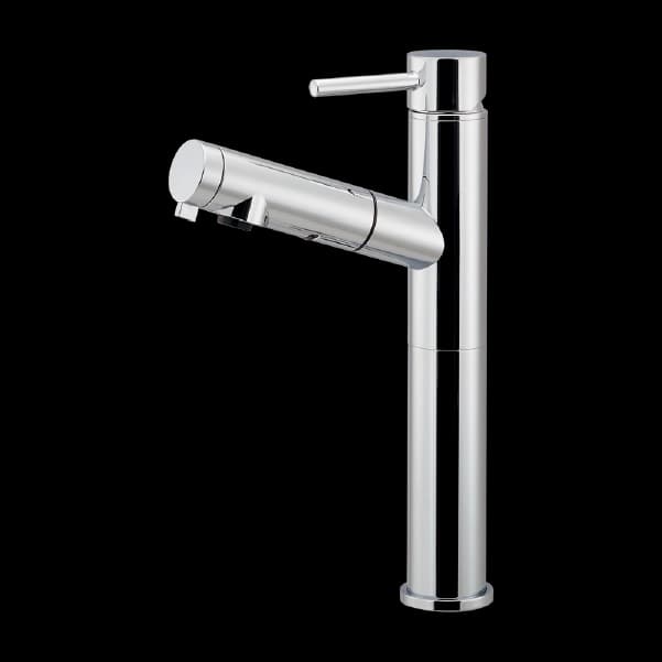 Vòi lavabo Dây rút nóng lạnh Màu chrome L184CH sang trọng, chất lượng Nhật Bản