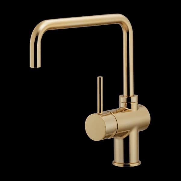 Vòi rửa chén nóng lạnh màu bạc B115AG khác biệt, chất lượng Nhật Bản